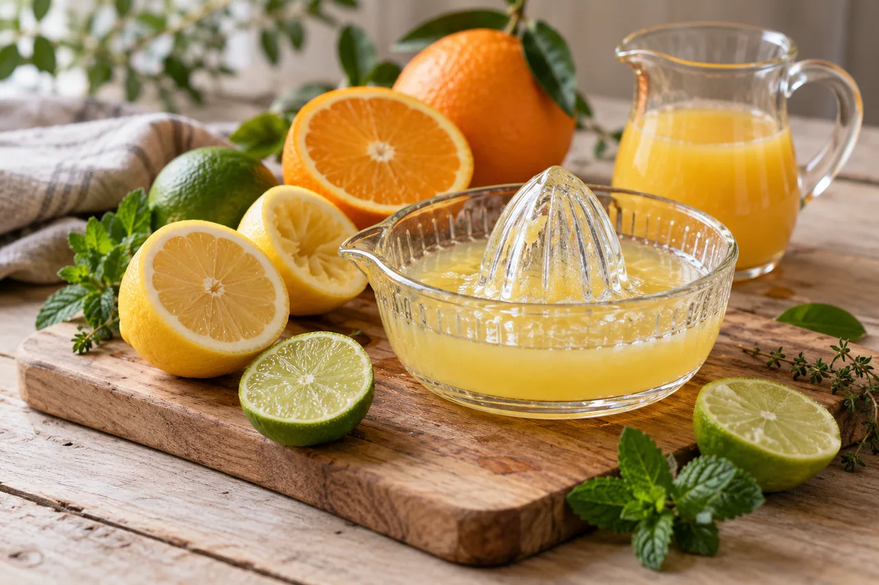 Citruspress – handpress, kon eller elektrisk och hur mycket saft det finns i en citron