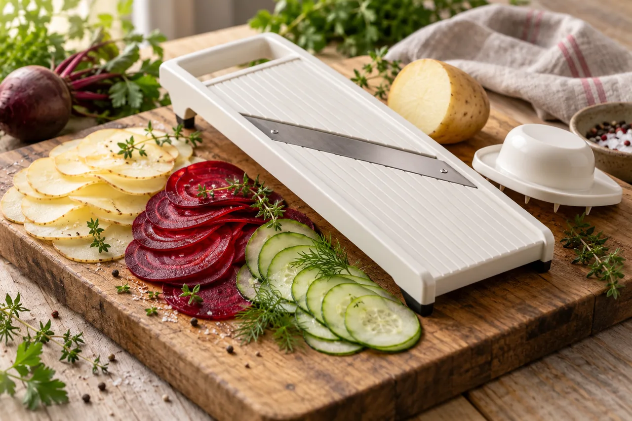 Mandolin – köpguide och så skivar du tunt och säkert