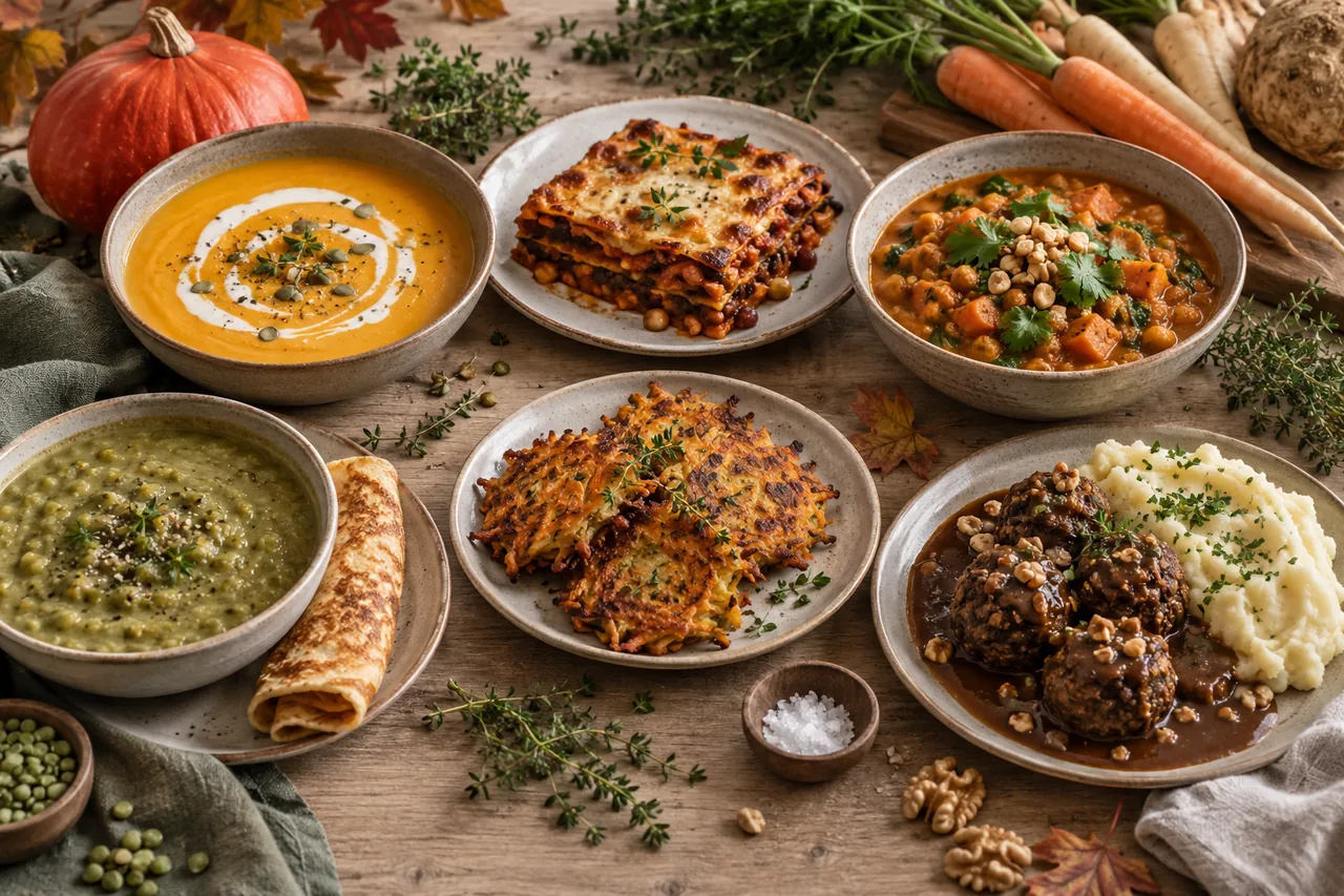 Höstiga veganska klassiker vecka 36