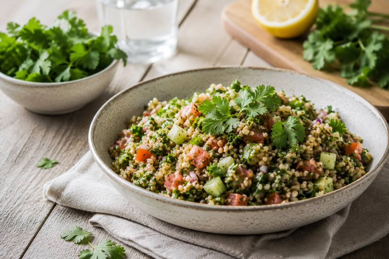 Tabbouleh med mathavre
