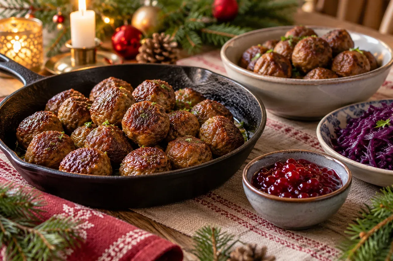 Veganska köttbullar med sojafärs