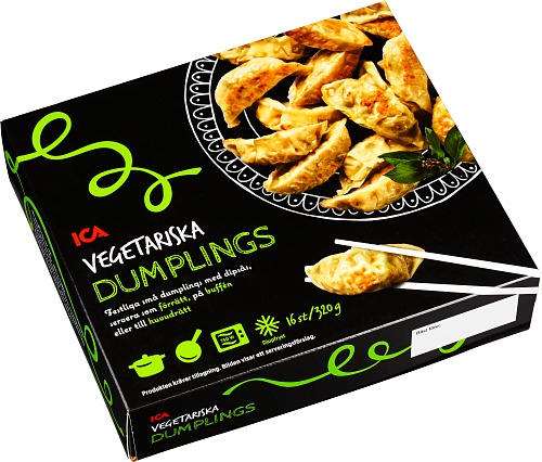 vegetariska dumplings ICA