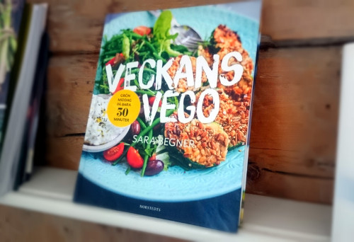 Sara Begners bok Veckans Vego - Grön middag på bara 30 min